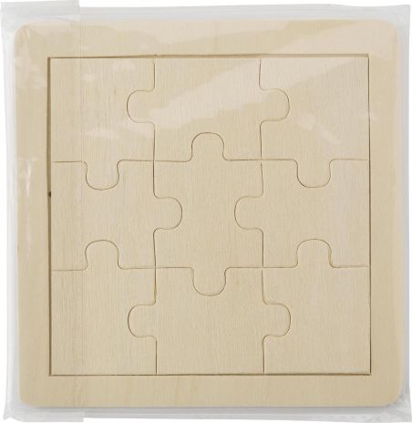 Puzzle de Madera con 9 Piezas Personalizado | Goodie