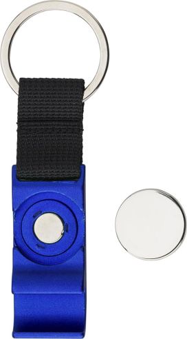 Llavero y Abridor de Metal con Moneda Personalizado | Goodie