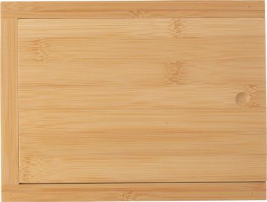 Set de vino y queso de bambú Personalizado...