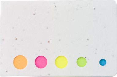 Notas adhesivas de papel de semillas...