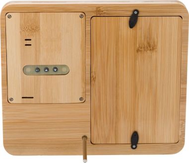 Estación meteorológica de bambú Personalizada 10866586