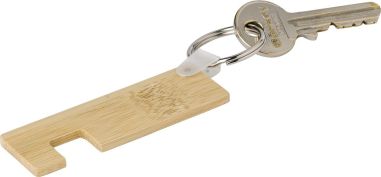 Llavero y Soporte TF de Bambú Personalizado | Goodie