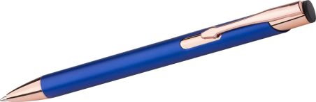 Bolígrafo de Aluminio con Detalles Oro Rosa Personalizado | Goodie