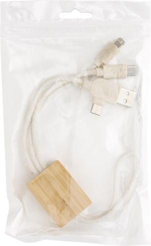 Set de cables de bambú Personalizado 10976587