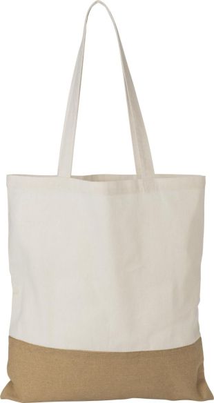 Bolsa de Algodón con Imitación de Yute Personalizada | Goodie