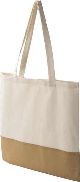 Bolsa de Algodón con Imitación de Yute Personalizada | Goodie