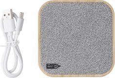 Cargador inalámbrico de bambú Personalizado 101014854