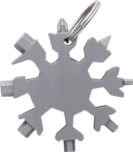 Multiherramienta con Forma de Copo de Nieve Personalizada | Goodie