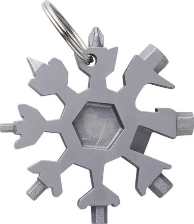 Multiherramienta con Forma de Copo de Nieve Personalizada | Goodie