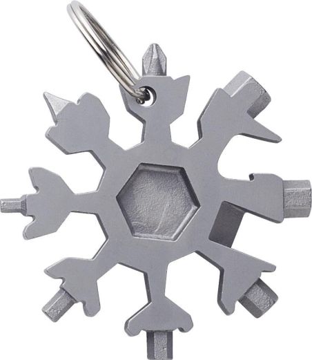 Multiherramienta con Forma de Copo de Nieve Personalizada | Goodie