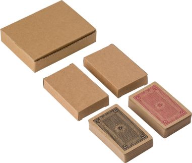 Set de Barajas de Cartón Reciclado Personalizado | Goodie