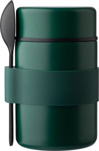 Vaso termo de acero inox. con cuchara Personalizado...