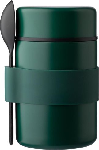 Vaso termo de acero inox. con cuchara Personalizado 101096712