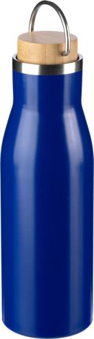 Botella de Acero Inoxidable Reciclado con Bambú Personalizada | Goodie