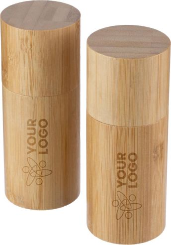 Set de Molinillos de Bambú Personalizado | Goodie