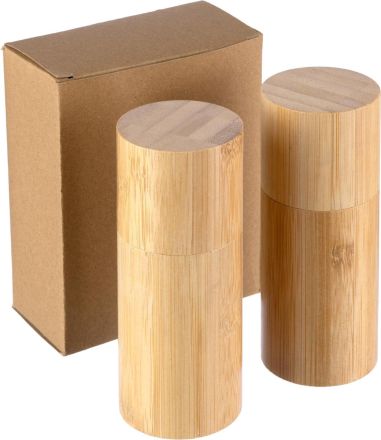 Set de Molinillos de Bambú Personalizado | Goodie