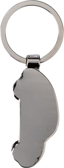 Llavero de Zinc y Bambú con Forma de Coche Personalizado | Goodie