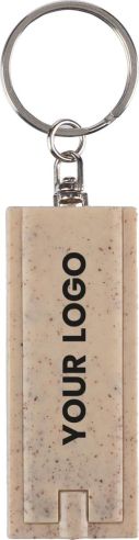 Llavero de Paja de Trigo Personalizado | Goodie