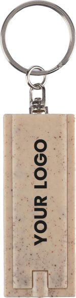 Llavero de Paja de Trigo Personalizado | Goodie