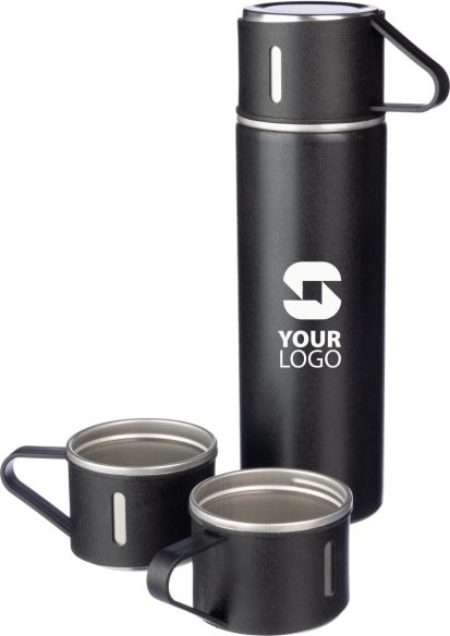 Termo y Tazas de Acero Inoxidable Welcome Pack Personalizado | Goodie