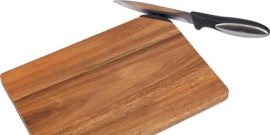 Tabla de Acacia con Afilador Personalizada | Goodie