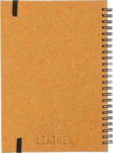 Cuaderno de cuero reciclado Personalizado 101103675