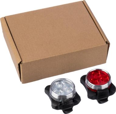 Luces de Bicicleta Recargables de ABS Personalizadas | Goodie