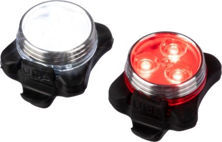 Luces de Bicicleta Recargables de ABS Personalizadas | Goodie