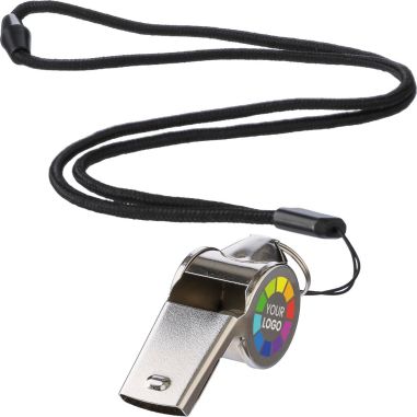 Silbato de Metal Personalizado | Goodie
