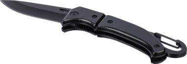 Navaja de Acero Inoxidable con Mosquetón Personalizada | Goodie