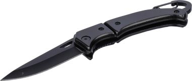 Navaja de Acero Inoxidable con Mosquetón Personalizada | Goodie