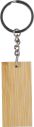 Llavero rectangular de bambú Personalizado 101172271 - Imagen 2