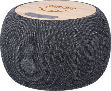 Altavoz Inalámbrico de Bambú y Tela Personalizado | Goodie