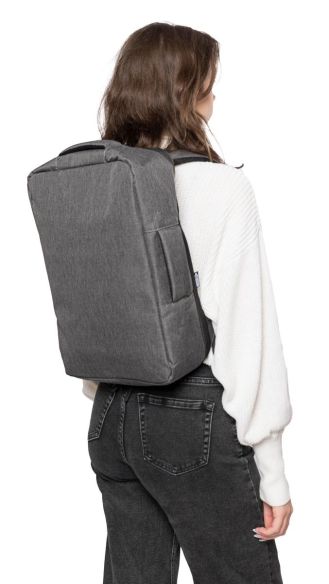 Mochila para PC de Poliéster rPET Personalizada | Goodie