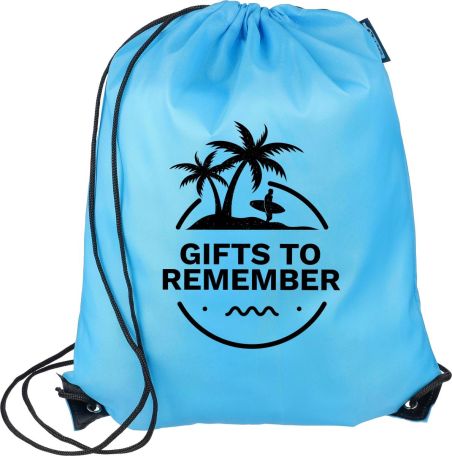 Mochila de Cuerdas de Poliéster rPET Personalizada | Goodie