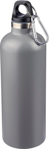 Bidón Termo de Acero Inoxidable Reciclado con Mosquetón Personalizado | Goodie