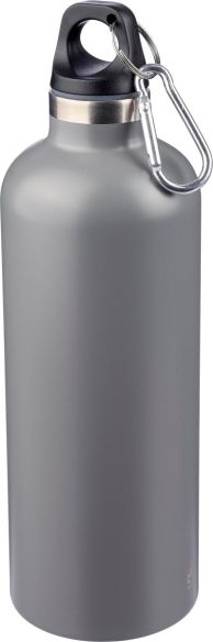 Bidón Termo de Acero Inoxidable Reciclado con Mosquetón Personalizado | Goodie