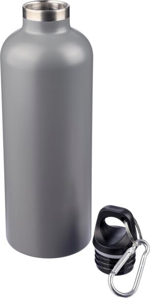 Bidón Termo de Acero Inoxidable Reciclado con Mosquetón Personalizado | Goodie