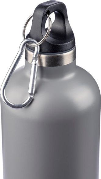 Bidón Termo de Acero Inoxidable Reciclado con Mosquetón Personalizado | Goodie
