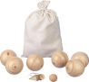 Juego de petanca con pelotas de madera Personalizado 101206639 - Imagen 3