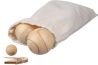 Juego de petanca con pelotas de madera Personalizado 101206639 - Imagen 7