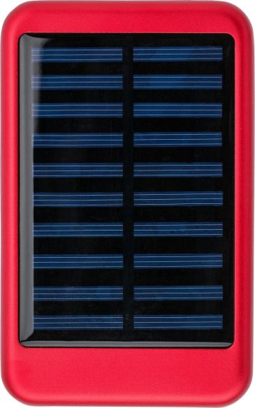 Power Bank Solar de Aluminio Personalizado | Goodie