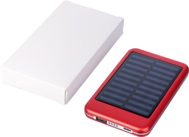 Power Bank Solar de Aluminio Personalizado | Goodie
