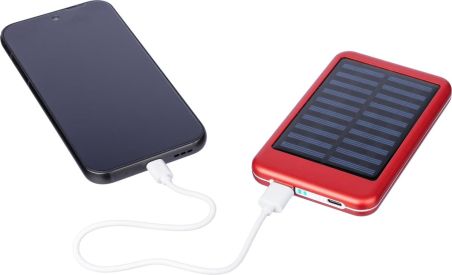 Power Bank Solar de Aluminio Personalizado | Goodie