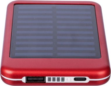 Power Bank Solar de Aluminio Personalizado | Goodie