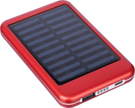 Power Bank Solar de Aluminio Personalizado | Goodie