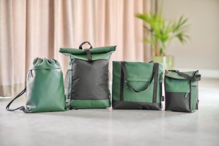 Mochila con Cordones de Poliéster rPET Repelente al Agua Personalizada | Goodie