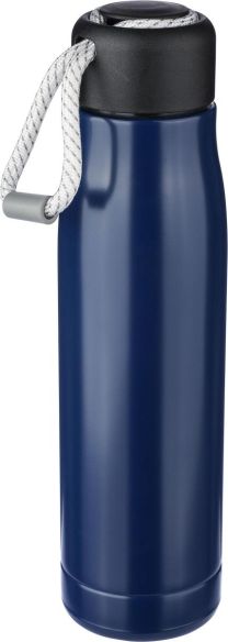 Botella Termo de Acero Inoxidable Reciclado 500ml con Cordón Personalizada | Goodie