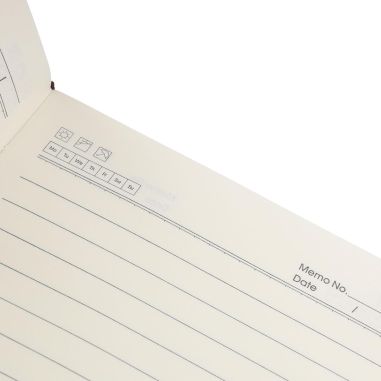 Cuaderno de PU Reciclado A5 con Efecto Pana Personalizado | Goodie