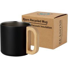 Taza de acero inoxidable reciclado con certificado RCS...